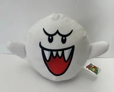 Good Stuff Nintendo Super Mario Kart BOO Ghost Plushie Plush 8" Stuffed Animal