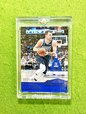 Luka Donic SILVER #/249 PLATES & PATCHES CARD MAVERICKS 2021 Panini MAKE A OFFER