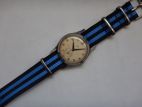 18 mm BRACELET OTAN MILITAIRE BLEU ET NOIR IDEAL DIVER LIP NAUTIC YEMA lip - Picture 13 of 13