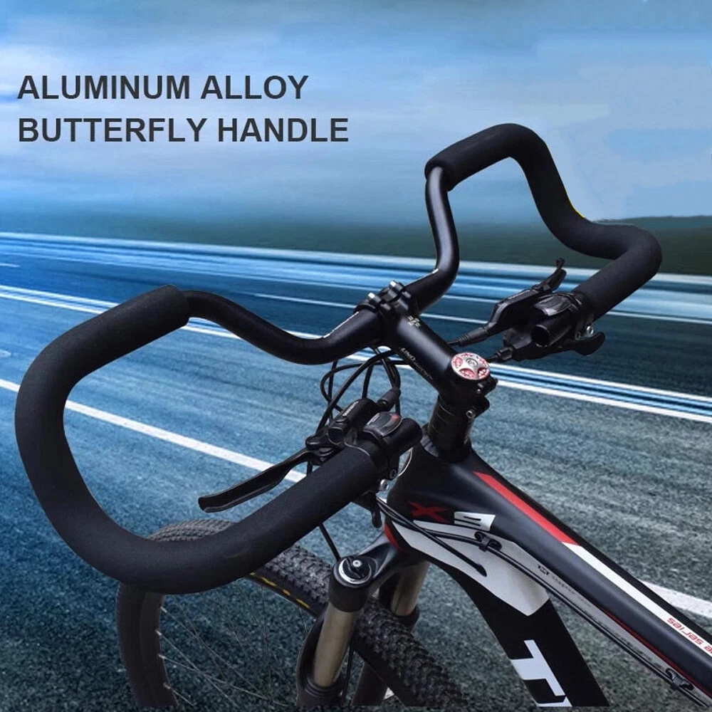 Butterfly handlebars online mountain bike