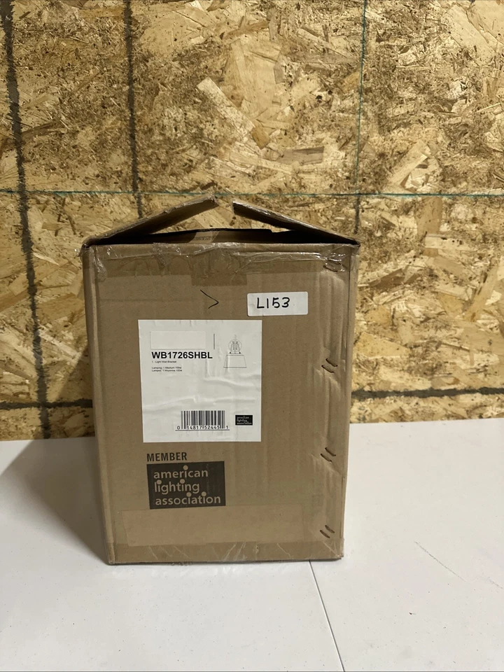 Бра настенное Feiss Freemont 1 лампа 9 дюймов, глянцевый синий, WB1726SHBL - Изображение 3 из 4