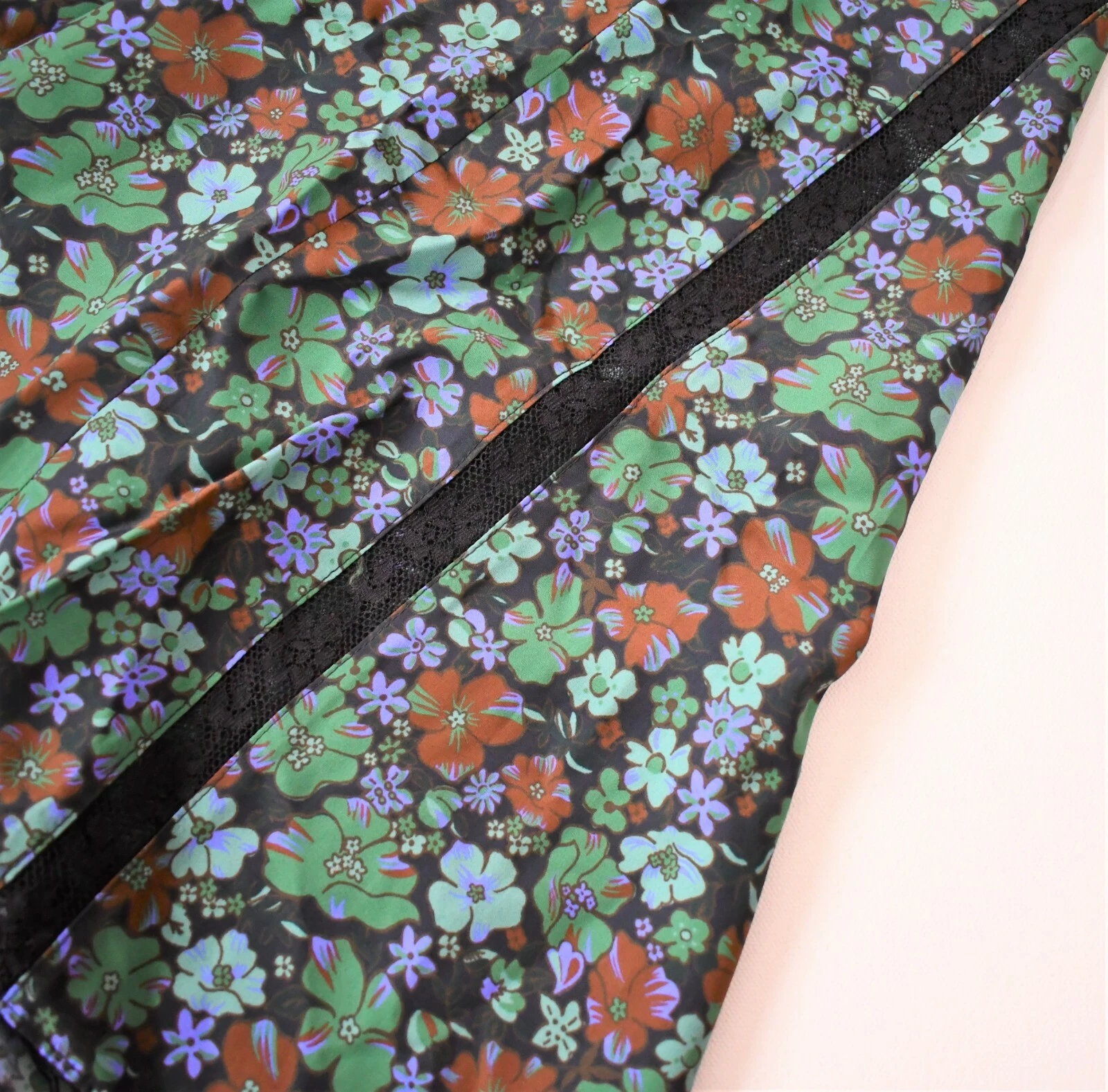 $795 New Authentic COACH 1941 DAISY Print Sleeveless Beaded VARSITY Dress US 00