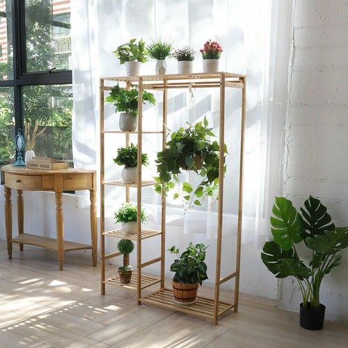 Heavy Duty Dust-proof Clothes Garment Rack Hanging Coat Stand w/Bottom Shelf DIY - Picture 6 of 12