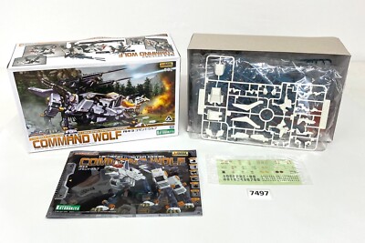 Y&Y　　TOMY ZOIDS COMMAND WOLF RHI-3 Tomy Zoids Kotobukiya Command Wolf RHI-3 HMM 002 Model Kit Unbuilt