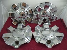 Velocity Vw725 Chrome Wheel Rim Center Cap Cs365-2p W/ Screw Kit