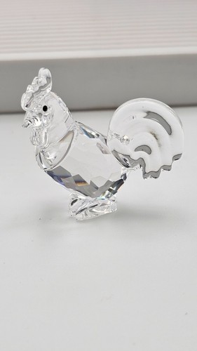 NEW~Swarovski Crystal~**ZODIAC ROOSTER**~Austria~BOX & COA~1.3" Tall~625189 - Picture 8 of 12