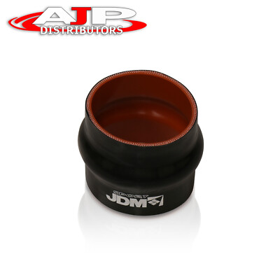 3.5'' Straight Bellow Silicone Turbo Intercooler Intake Pipe Hose Coupler Black