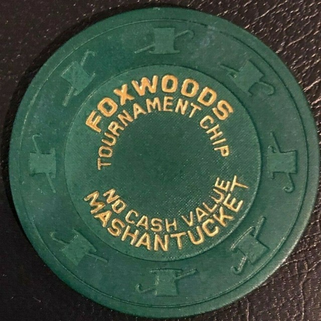 25 Foxwoods Casino poker tournament chip WPT World Poker Finals Paulson