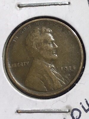 1914-S Lincoln Cent       Higher Graded Semi   Key Date