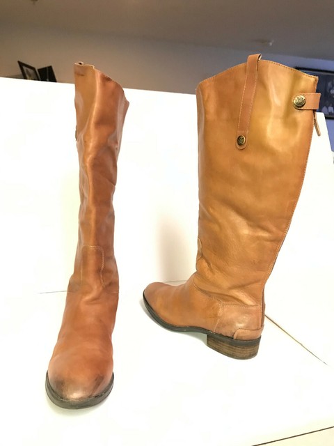 bare traps leather boots