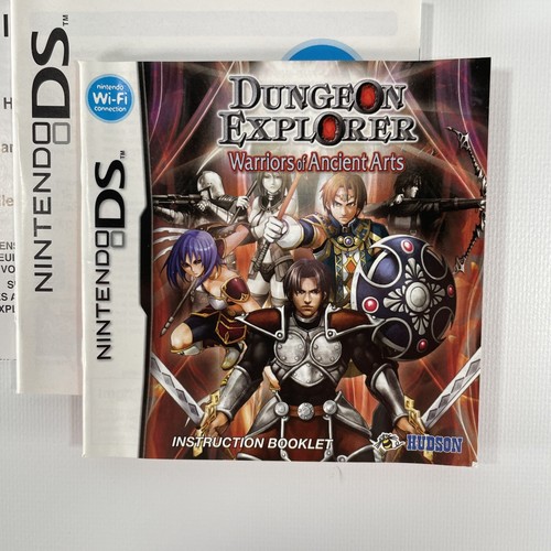 NO GAME - Dungeon Explorer: Warriors of Ancient Arts Case & Manual ONLY - Picture 3 of 11
