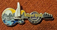 Hard Rock Hotel pin SAN DIEGO 2017 Sailboat Guitar HRC #96282