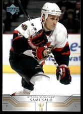 2001-02 Upper Deck #354 Sami Salo Ottawa Senators Hockey Card