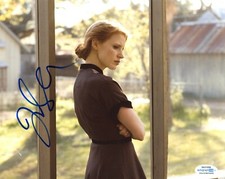 Jessica Chastain Sexy Autographed Signed 8x10 Photo ACOA 2020-1