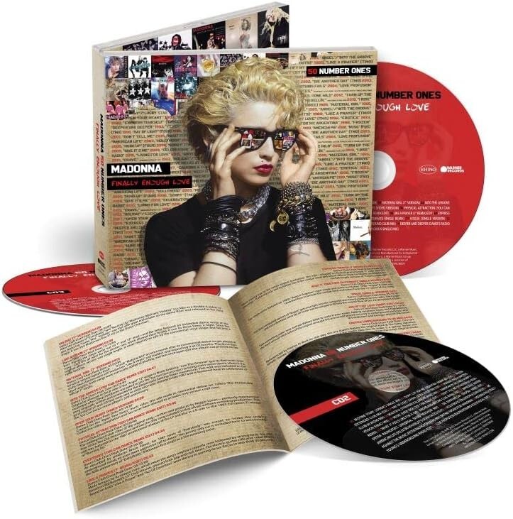 Finally Enough Love 50 Number Ones by Madonna (CD, 2022