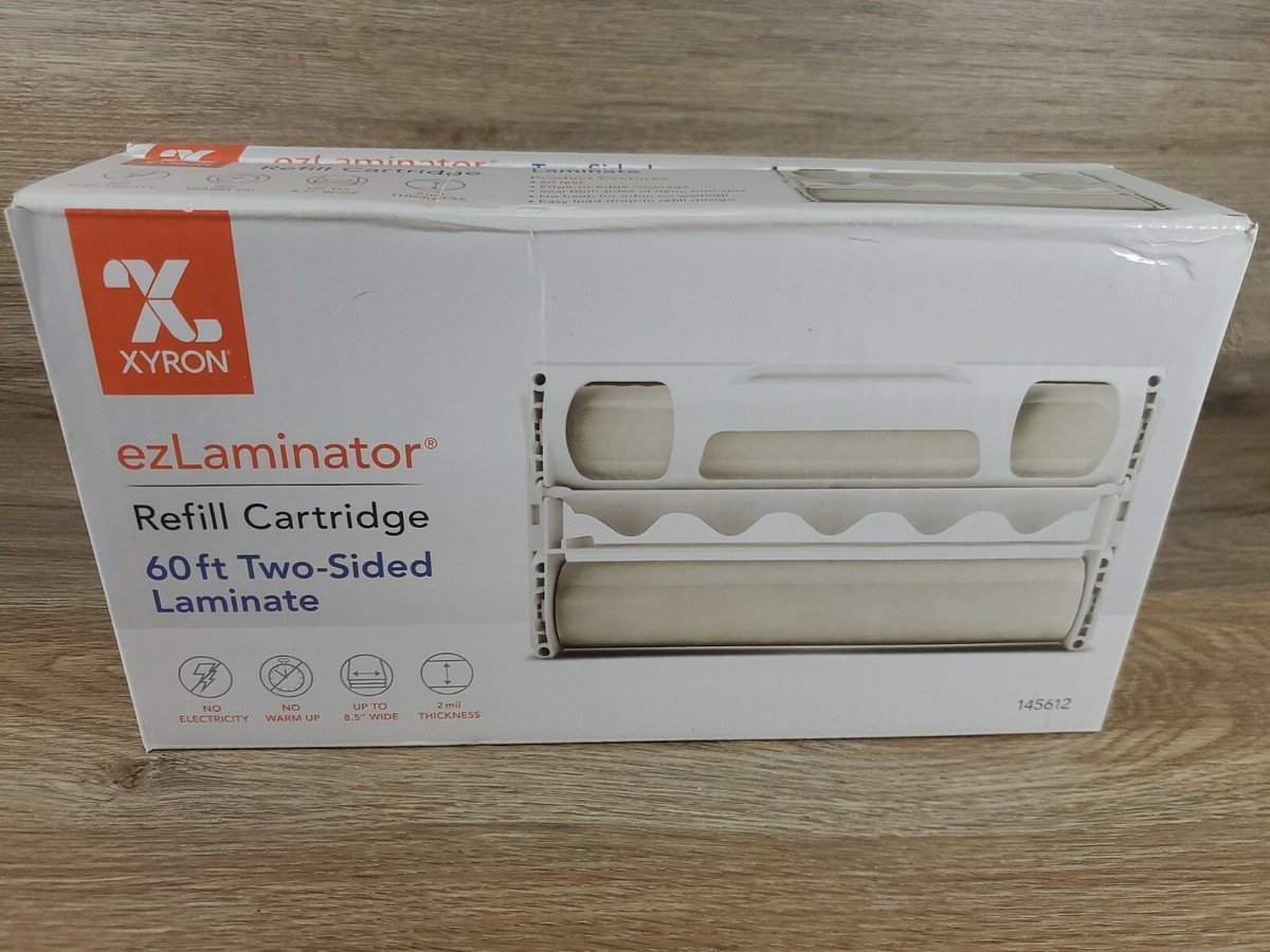 Xyron Refill Laminate Cartridge 2-Sided White 145612 New. C