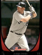 2011 Bowman - Adam Dunn #182