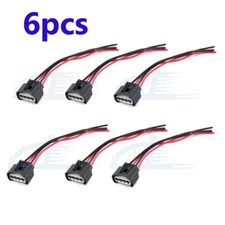 6pc Ignition Coil Connector Plug Harness for 90919-02244 90919-02240 90080-19015