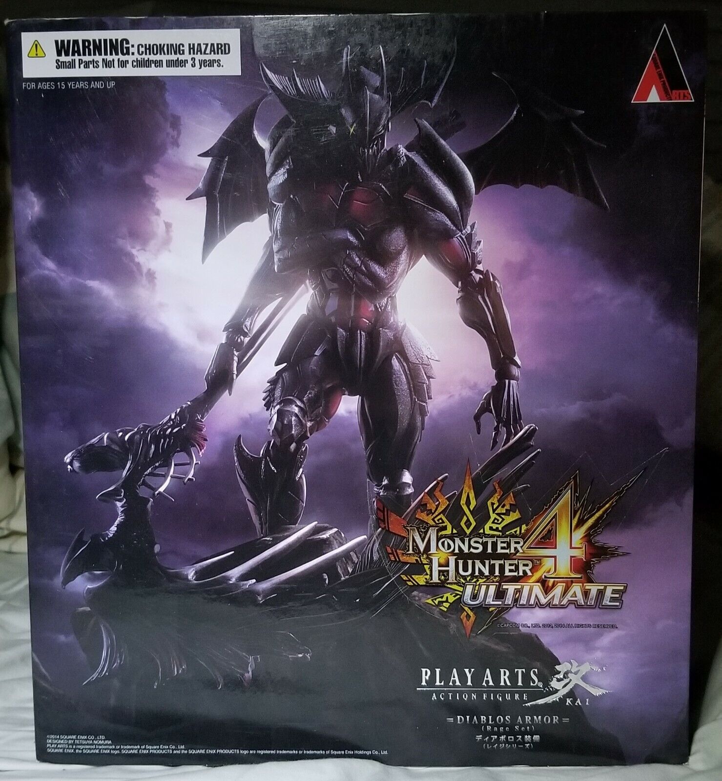 Play Arts Kai Monster Hunter X Diablos Armor Rage Series Square Enix -  MyKombini