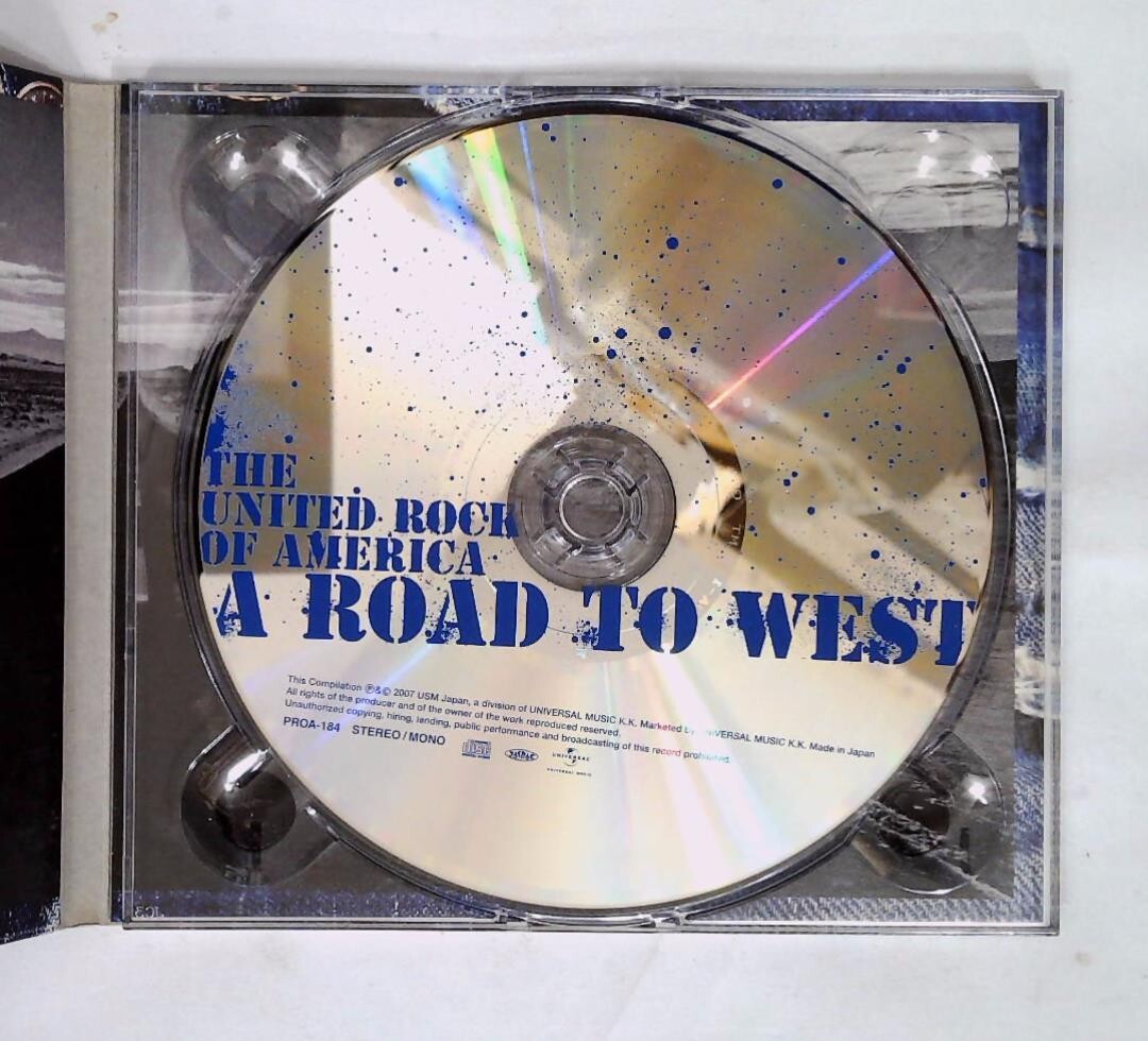 T’ズ・ロードスターズ [CD] Various – A Road To West PROA-184 JAPAN CD, Compilation OBI