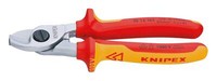 Knipex Kabelschere Vde 165 Mm Mit Mehrkomponenten-Griff - 95 16 165
