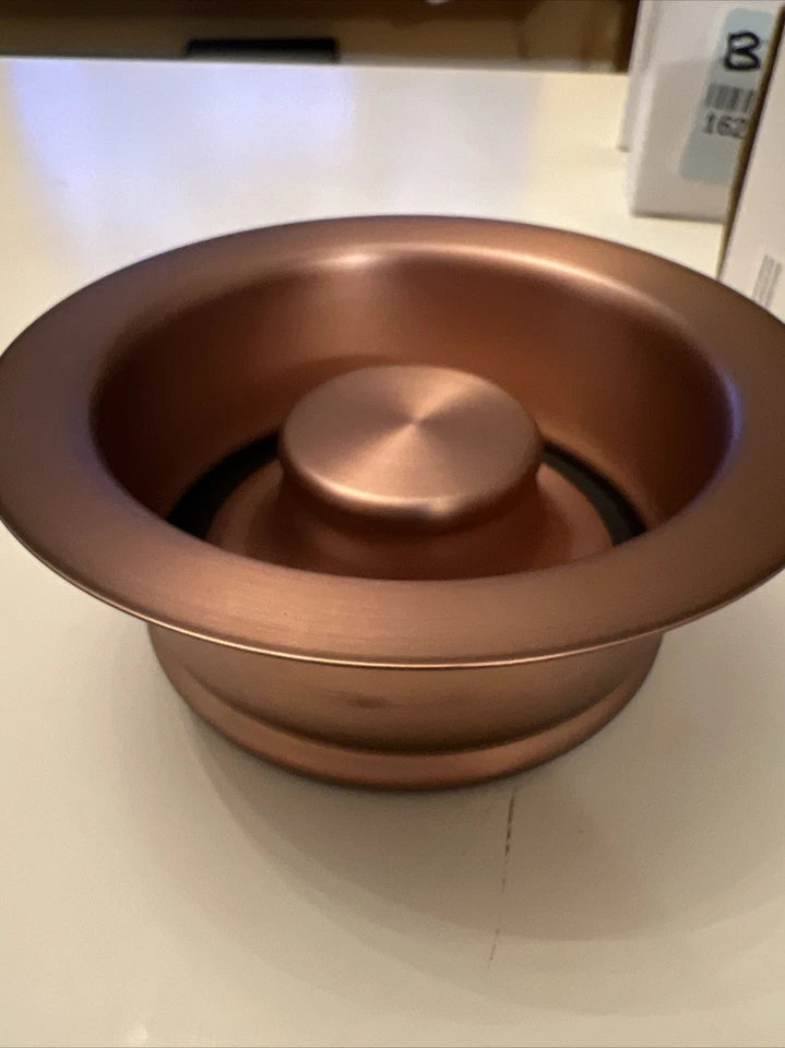 Signature Hardware Standard Garbage Disposer Flange Stopper - Antique Copper - Image 3 of 3