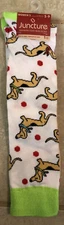 Juncture Womens Knee High Socks Dachshund Dogs Size 5-9 NEW