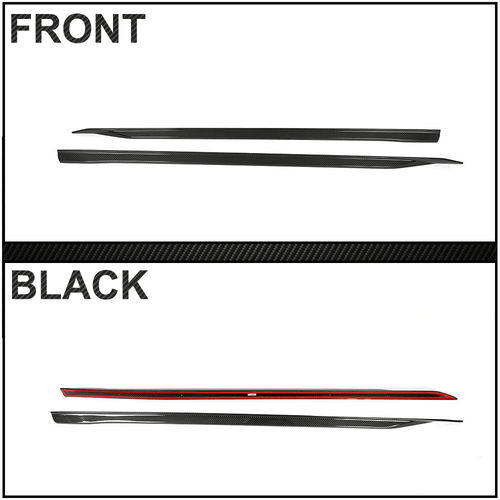 Carbon Seitenschweller Ansätze Side Skirts Für BMW 5er G60 520i G61 I5 M60 24UP - Picture 9 of 10