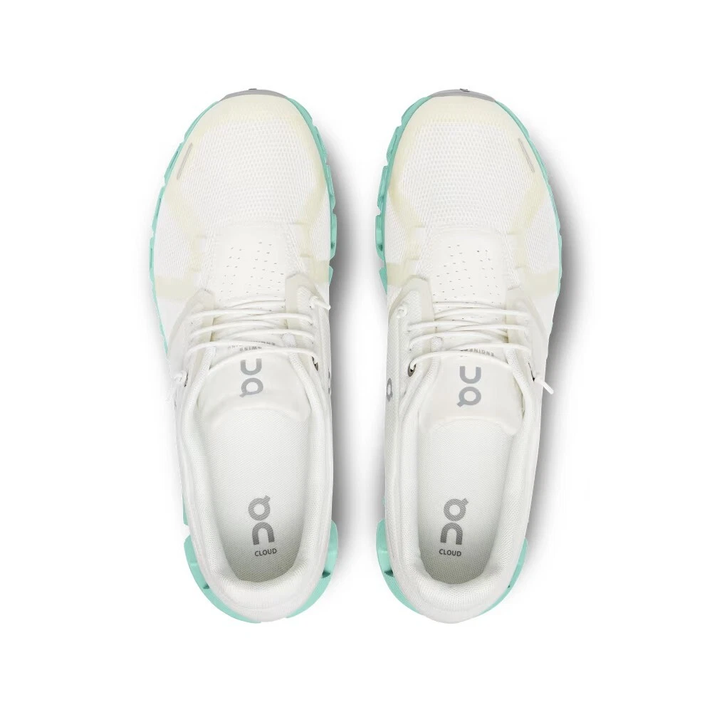 ON CLOUD 5 Men's Undyed-White NEW COLOR Athletic Running Sneaker Shoes 59.98369