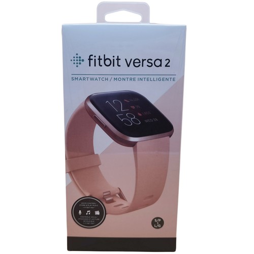 Montre connectée Fitbit Versa 2 Health & Fitness Tracker d'activité multicolore neuve - Photo 7 sur 8