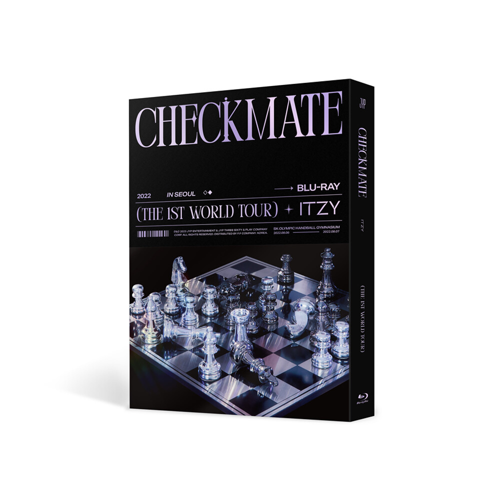 【新品未開封】ITZY 2022 ソウルコン CHECKMATE　Blu-ray 2022 ITZY THE 1ST WORLD TOUR CHECKMATE in SEOUL Blu-ray