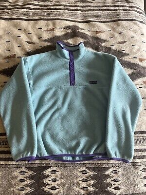 Vintage 90's Patagonia Synchilla Fleece Pullover Snap T Vintage 90's Patagonia Synchilla Fleece Pullover Snap T