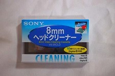 SONY V8-25CLD 8mm Hi8 Digital8 Video Head Cleaning Cassette Cleaner Tape Japan