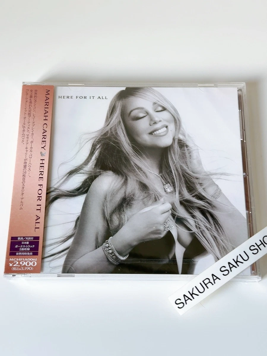直筆サイン ハート入り マライアキャリー 「ヒア フォー イット オール」 CD 直筆サイン ハート入り マライアキャリー CD「Here For It All