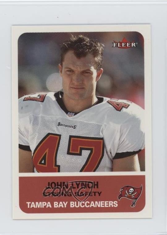2002 Fleer Tradition Mini 65/125 John Lynch #180 HOF 0im