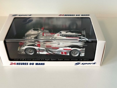 スパーク 1/43 アウディ R18 e-tron LM2012 No.2 2位 1:43 Spark 43LM12 Audi R18 e-tron Quattro 2012 24 Hours of Le Mans