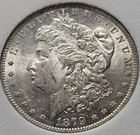 A 1879-O Morgan Dollar BRILLIANT UNCIRCULATED Silver Dollar
