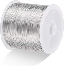 328Ft Jewelry Wire - 26 Gauge Tarnish Resistant Copper Beading Wire for Jewelry