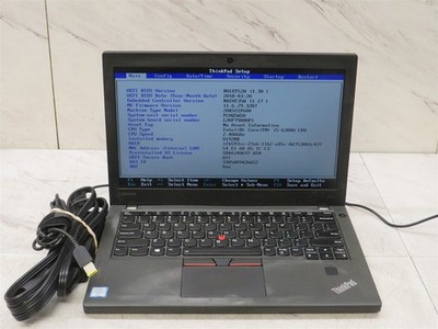 Lenovo ThinkPad X270 Intel Core i5-6300u @ 2.40GHz 8GB RAM 12.5'' Laptop With AC