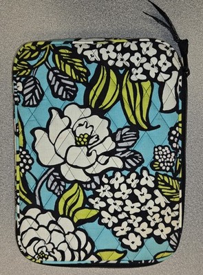 Vintage Vera Bradley Island Blooms Organizer Tablet Carrying Case