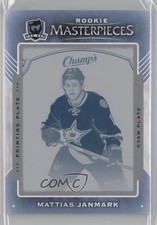 2015-16 Upper Deck Champ's 1/1 Mattias Janmark #CHP-162 0c3
