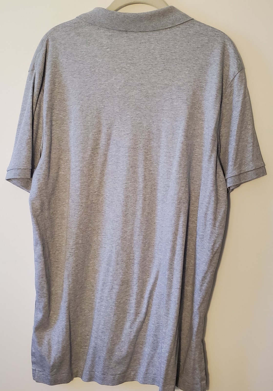 Polo Ralph Lauren Uomo XL Camicia Grigio Navy Pima Soft Touch Carne Pony Preppy