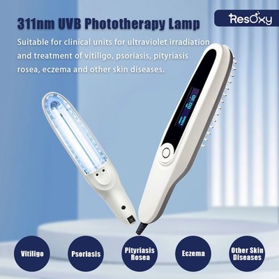311nm UVB Phototherapy Lamp Narrowband   Handheld UVB Light Device Philips Bulb