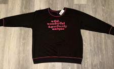 Torrid Wild Wonderful Unique Plus Size 2 Pullover Crew Neck Sweatshirt Women