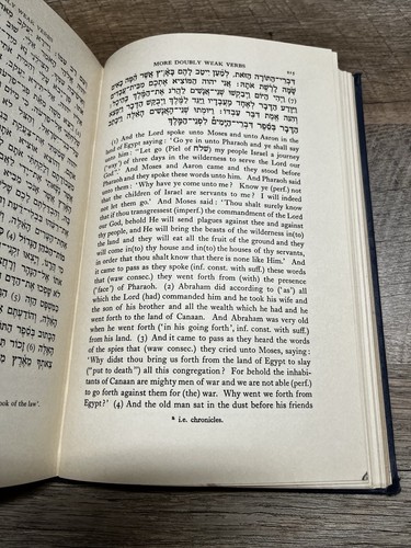 A Practical Grammar For Classical Hebrew J. Weingreen, M.A, PH.D 1969 Hebrew/Eng - Picture 6 of 8