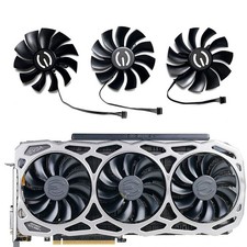 Cooling Fan PLA09215B12H Replacement for EVGA GTX1080ti 11GB FTW3 Graphics Card