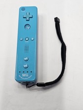 Nintendo Wii U Official Wii Remote Motion Plus Blue OEM RVL-036 Tested Working
