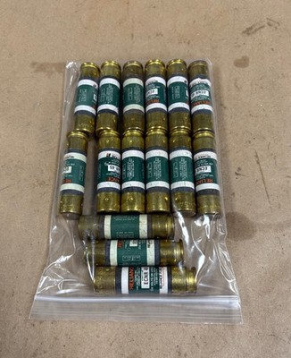 RELIANCE ELECTRIC ECNR45 TIME DELAY DUAL ELEMENT FUSES 45A 250V LOT OF 15