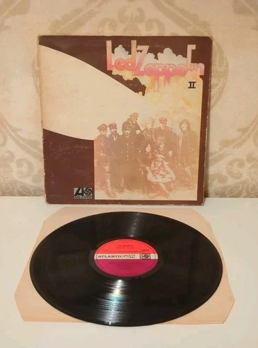 LED ZEPPELIN II / 2 UK 588 198 1969 PLUM LABEL - Misprint "Killing Floor" -A5/B4