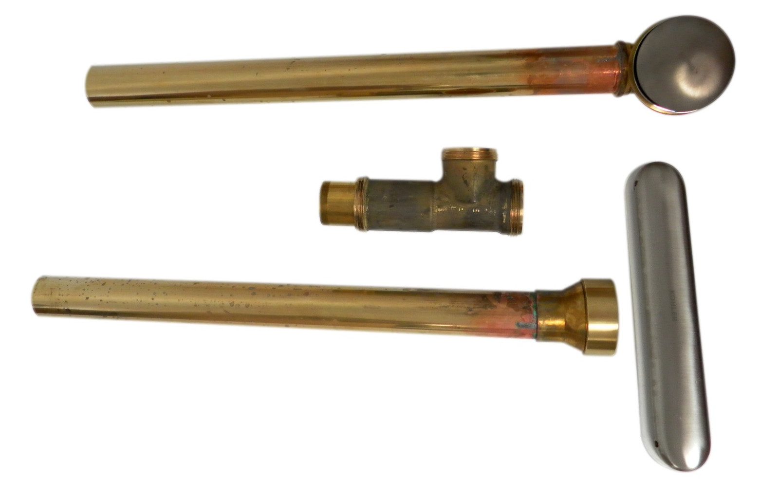 Kohler Clearflo K-7271-BN Tub Drain Kit with Overflow in Vibrant Brushed Nickel